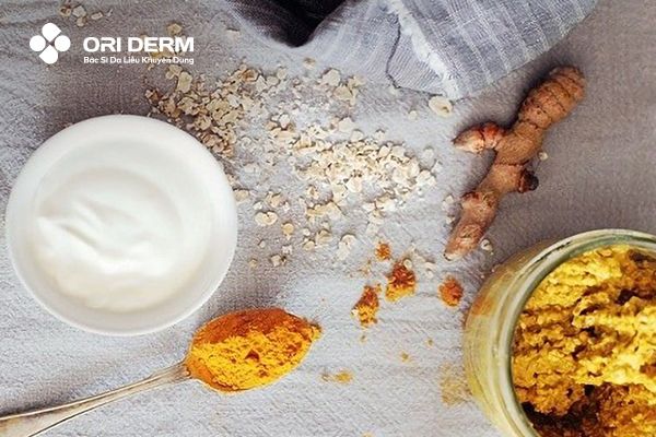Cách làm mặt nạ nghệ và sữa chua