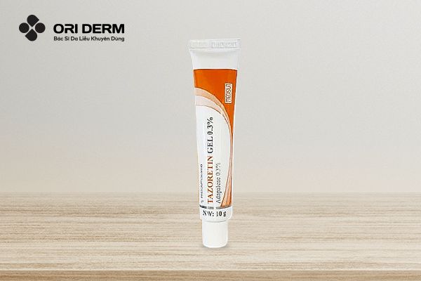 Gel đẩy mụn ẩn Tazoretin Gel