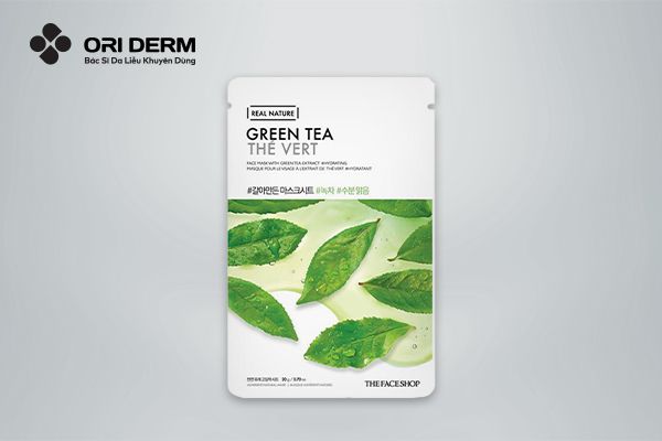 Mặt nạ trị thâm mụn Thefaceshop Real Nature Face Mask
