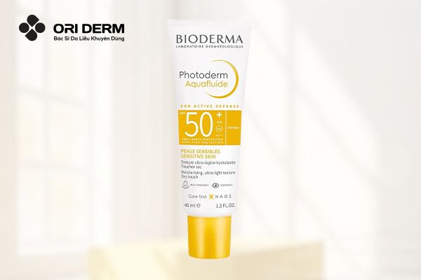 Kem chống nắng Bioderma cho da nhạy cảm Photoderm Aquafluide SPF50+