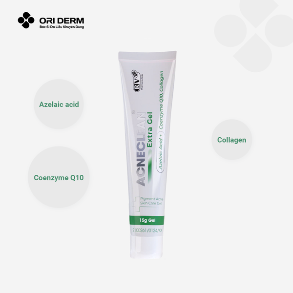 Thành phần của gel AcneClean extra Gel 15g