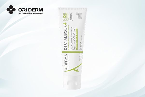 Kem dưỡng làm dịu và phục hồi da A-Derma Dermalibour+ Repairing CICA-Cream
