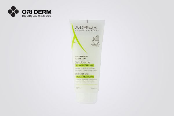 Gel rửa mặt và tắm gội Aderma Shower Gel Hydra-Protective