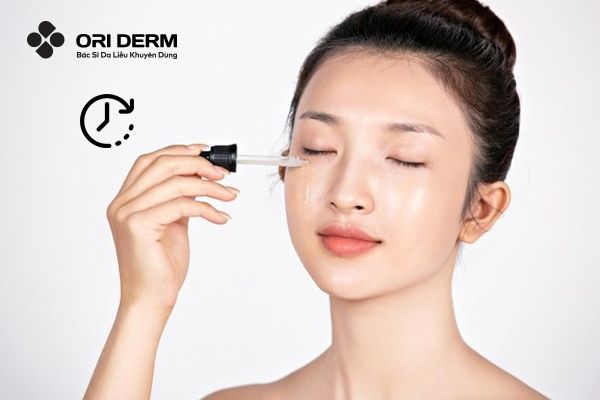 Nồng độ và tần suất sử dụng retinol trị mụn ẩn
