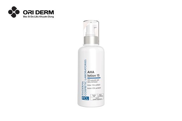 Lotion tẩy da chết làm sáng da Fixderma AHA Lotion 15%