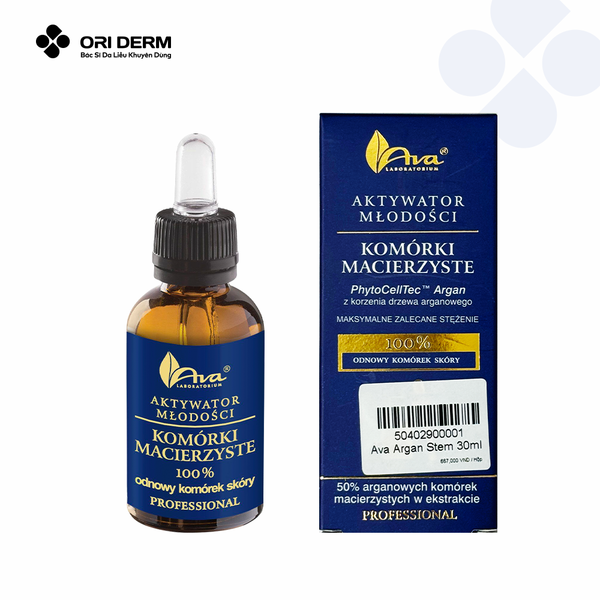 Serum dưỡng ẩm chống lão hóa Ava Argan Stem Cells 30 ml