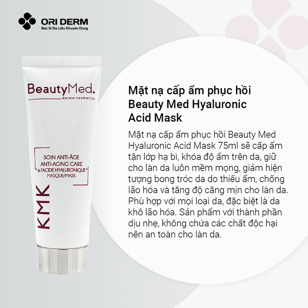 Ưu điểm mặt nạ cấp ẩm Beauty Med Hyaluronic Acid Mask