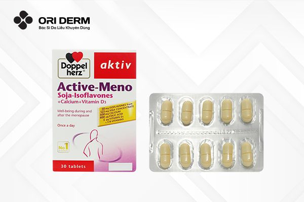 Viên uống trị mụn nội tiết cho nữ Active Meno