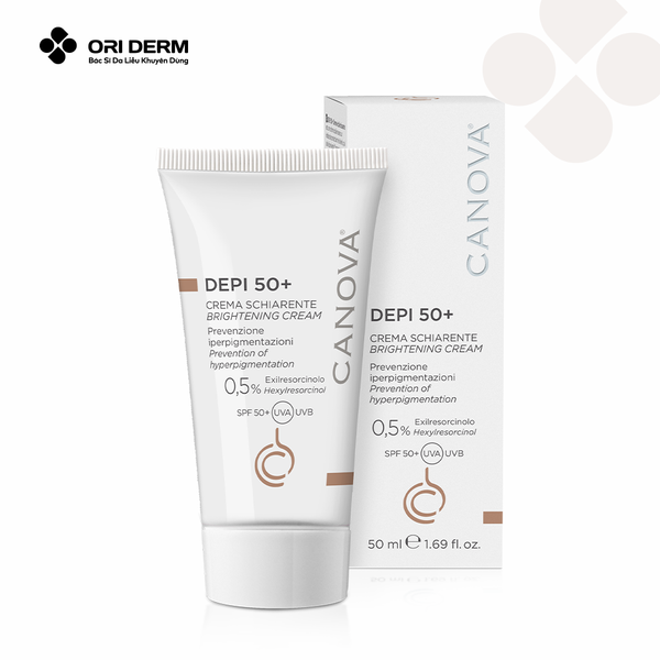 Kem chống nắng da nám Canova Brightening Cream SPF50+