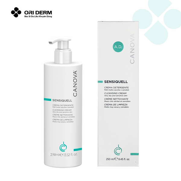 Sữa rửa mặt Canova Sensiquell Cleansing Cream 250ml