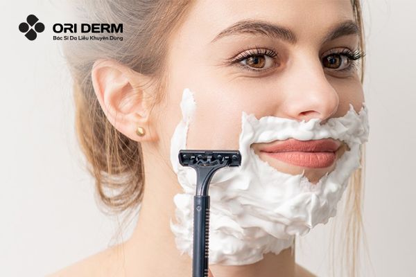 Cạo lông mặt là gì?