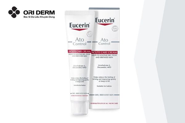 Kem phục hồi da khô ngứa mẩn đỏ Eucerin Ato Control Acute Cream