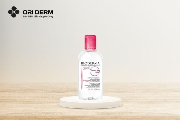 Nước tẩy trang cho da dầu mụn nhạy cảm Bioderma Sensibio H2O