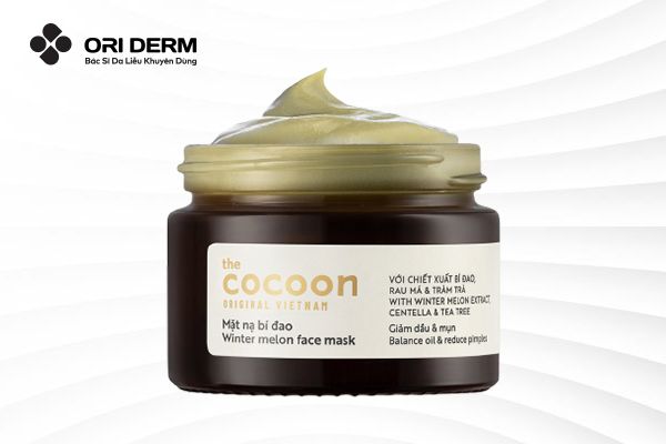 Mặt nạ Cocoon Bí Đao giảm dầu và mụn Winter Melon Face Mask