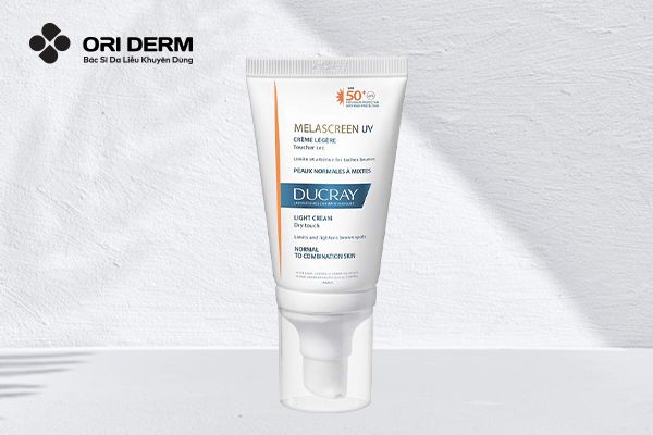 Kem chống nắng Ducray Melascreen UV Light Cream SPF50+