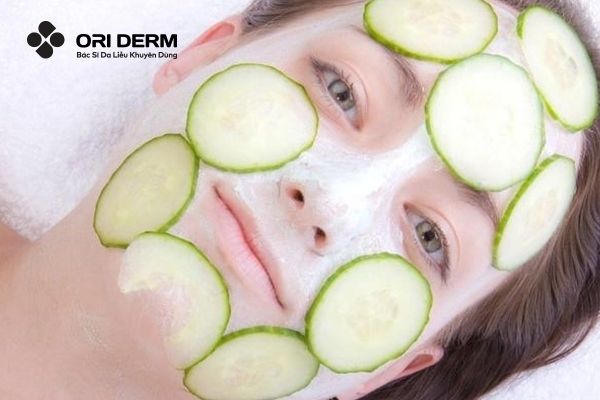 Đắp mặt nạ tự nhiên giúp giảm đỏ rát