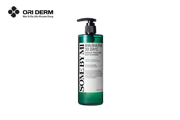 Sữa tắm làm sạch da và tẩy tế bào chết Ome by mi