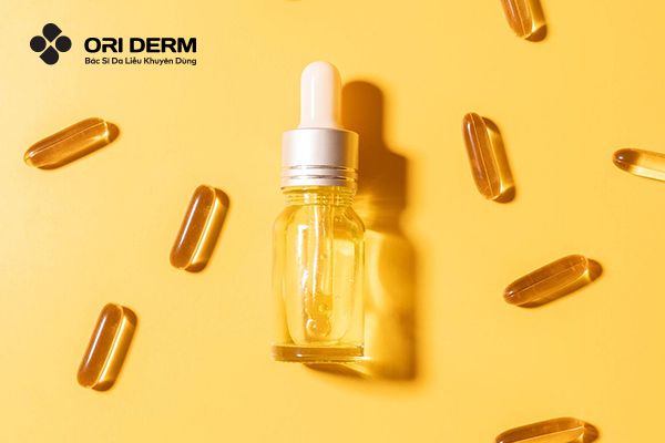 Sử dụng sản phẩm có thành phần Vitamin E