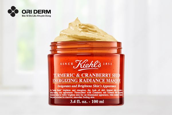 Mặt nạ dưỡng dưỡng ẩm cho da dầu mụn&nbsp;Kiehl’s Turmeric & Cranberry Seed Energizing Radiance Masque