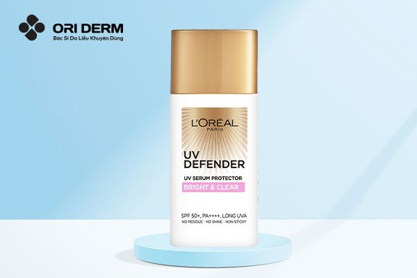 Kem chống nắng nâng tone L'Oreal Paris UV Defender Serum (Bright & Clear) SPF50+