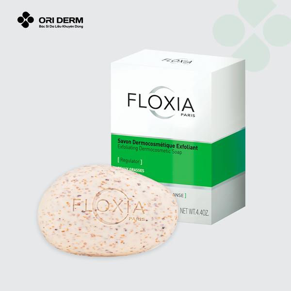 Xà phòng tắm và tẩy da chết Floxia Exfoliating Soap 125g