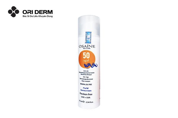 Kem chống nắng cho tuổi dậy thì Osaine Fluid SPF 50