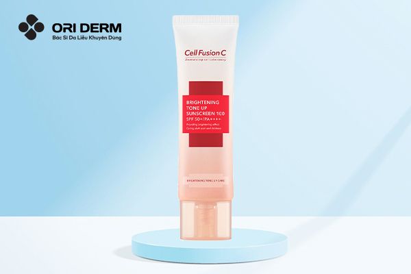 Kem chống nắng nâng tông&nbsp;Cell Fusion C Brightening Tone Up Sunscreen 100 SPF50+