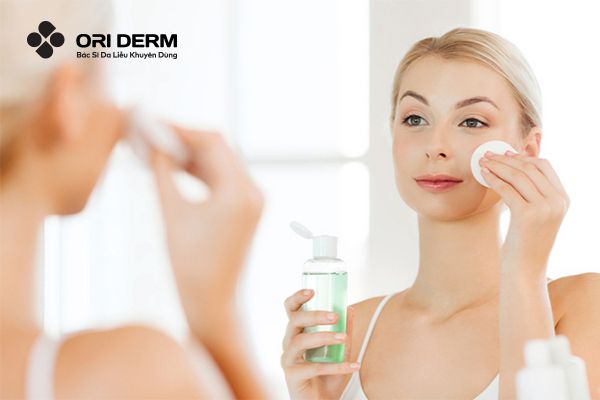 Giữ vệ sinh da sạch sẽ