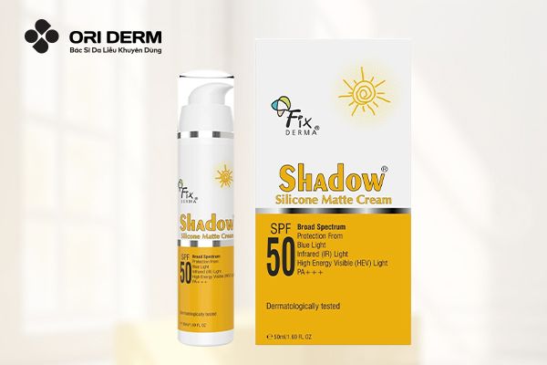 Kem chống nắng FIXDERMA Shadow Silicone Matte SPF50+++