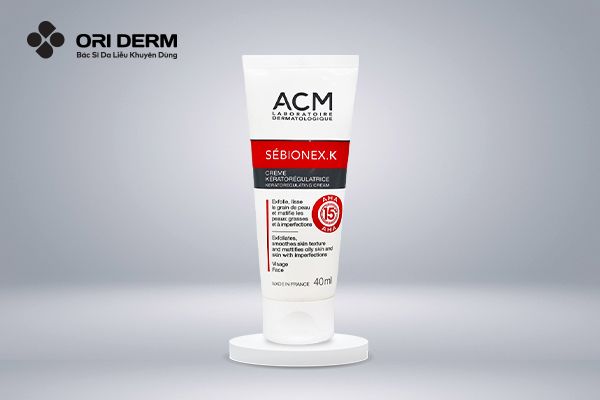 Kem mờ thâm mụn ACM Sebionex.K AHA 15% Cream