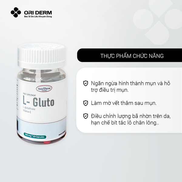 Công dụng viên uống chống nắng sáng da Intelderm