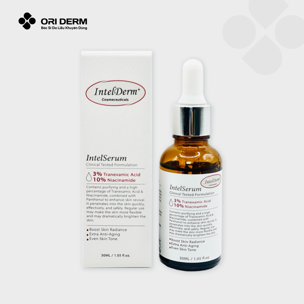 Serum sáng da, mờ thâm nám IntelDerm Trx 3% Niacinamide 10%