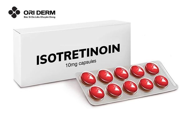 Trị mụn sưng viêm ở mũi bằng Isotretinoin