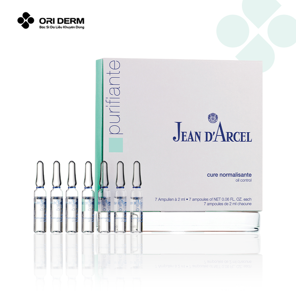 Huyết thanh giảm mụn và kiểm soát dầu Jean D'Arcel Oil Control 2ml