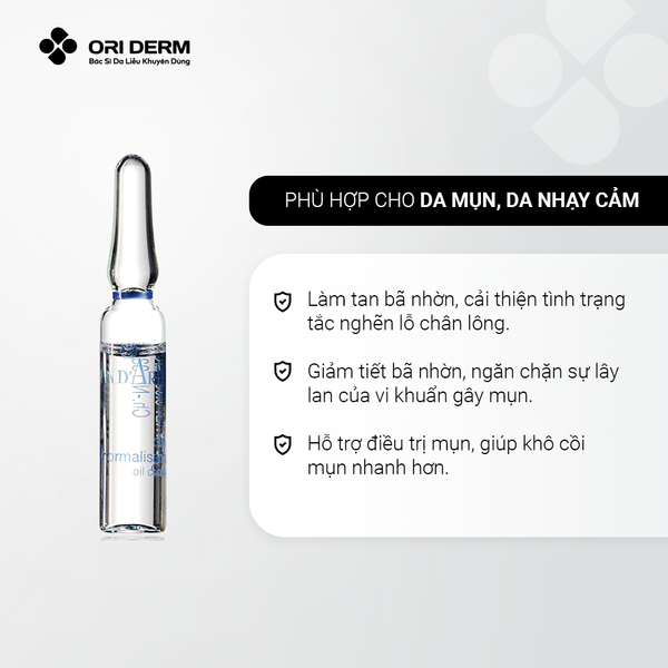 Công dụng của huyết thanh giảm mụn Jean D'Arcel Oil Control 2ml