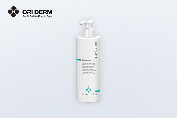 Sữa rửa mặt dành cho da hỗn hợp thiên khô Canova Sensiquell Cleansing Cream