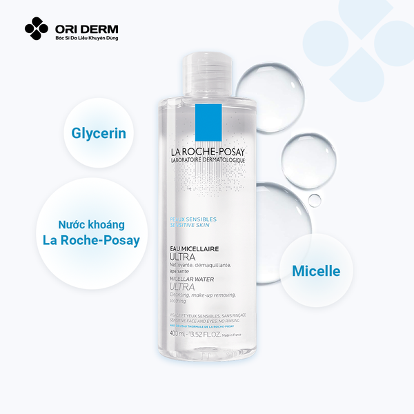 Thành phần nước tẩy trang cho da nhạy cảm Laroche Posay