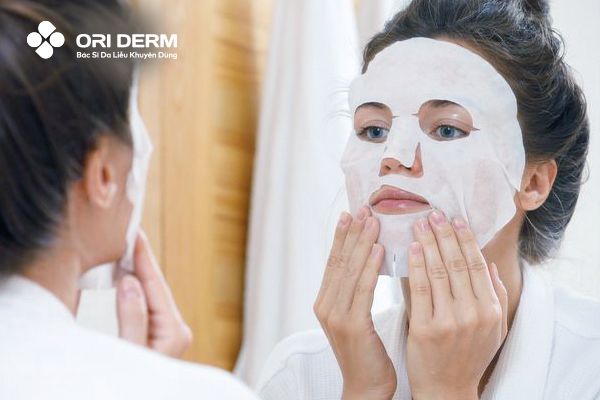 Lưu ý khi đắp mặt nạ giảm mụn