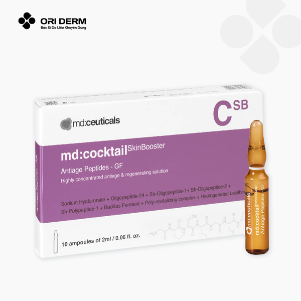 Serum dưỡng ẩm, chống lão hóa da MD:Ceuticals 2ml