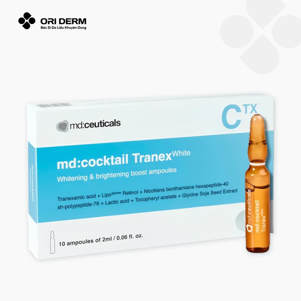 Serum làm trắng và chống nhăn da MD:Ceuticals ống 2ml