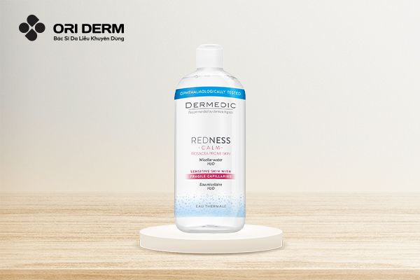 Nước tẩy trang DERMEDIC REDNESS micellar water H2O