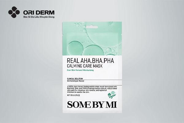 Mặt nạ giấy Some By Mi Real AHA-BHA-PHA Calming Care Mask