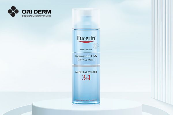 Nước tẩy trang Eucerin DermatoClean Micellar Cleansing Fluid 3in1