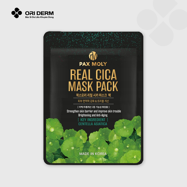 Mặt nạ làm dịu da và hỗ trợ giảm kích ứng PAXMOLY Cica Mask