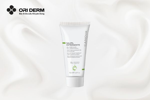 Sữa rửa mặt cho da dầu mụn Canova Salipil Detergente Sifarma