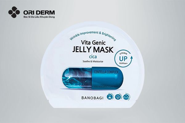 Mặt nạ Banobagi Vita Genic Jelly Mask Cica giảm mụn, sáng da