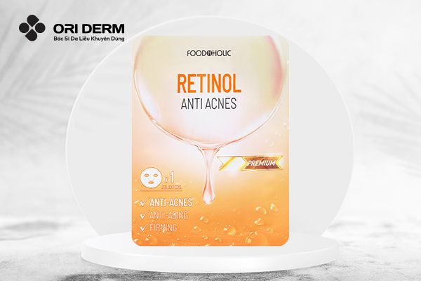 Mặt nạ cho da mụn Foodaholic Retinol Anti Acnes Mask