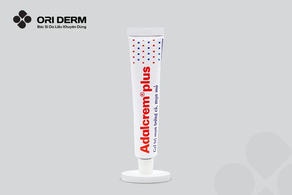 Gel trị mụn trứng cá có nhân, mụn mủ Adalcrem Plus