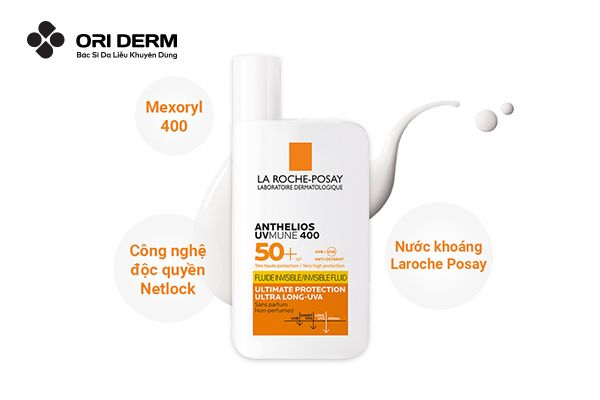 Sữa chống nắng Anthelious UVMUNE400 INVISIBLE FLUID SPF 50
