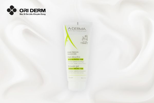 Gel rửa mặt sạch dầu nhờn Aderma Shower Gel Hydra-Protective